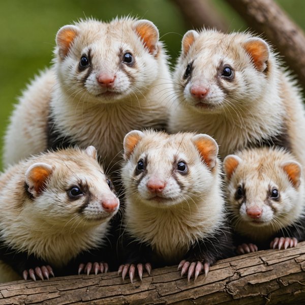 Comment renforcer le lien social entre des furets vivant en groupe?