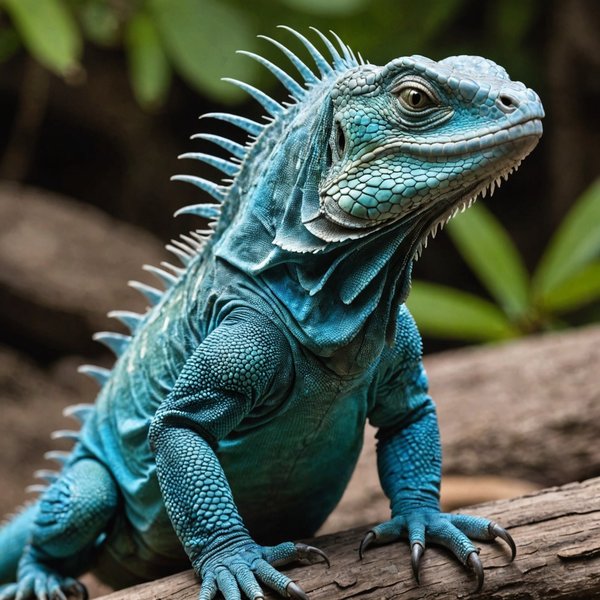 Quels sont les besoins spécifiques en lumière et en chaleur pour un iguane bleu de Cuba?